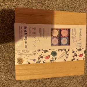 Aroma therapy candles